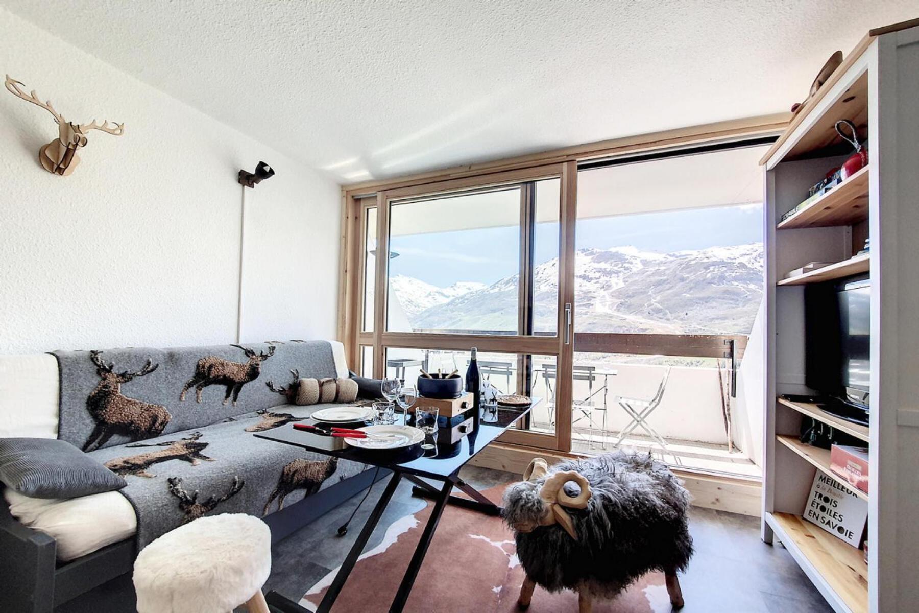 Residence Combes - Appartement Moderne - Depart Et Retour Skis Aux Pieds - Balcon Mae-1074 Saint-Martin-de-Belleville Esterno foto